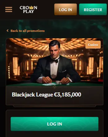 Blackjack League Tournament