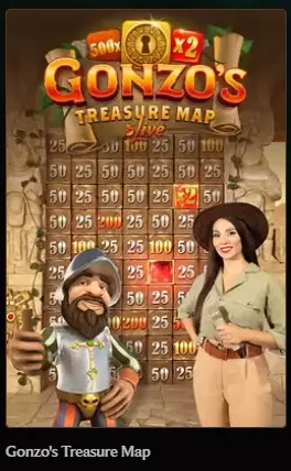 Gonzo's Treasure Map CrownPlay Games