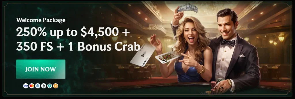 Welcome Package with CrownPlay Free Spins